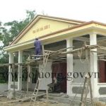 Xã Thịnh Sơn đầu tư 10, 5 tỷ đồng xây dựng nhà văn hóa đa chức năng và 7 nhà văn hóa xóm.